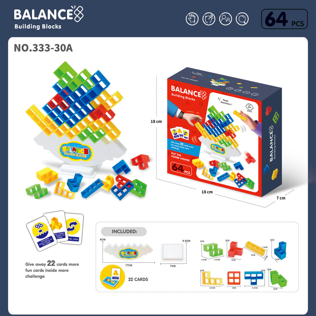 Balance Stacking Board Game